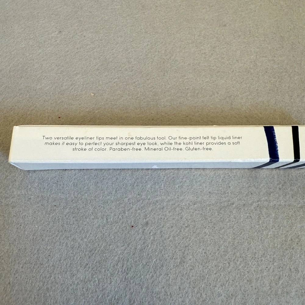 Laura Geller Line-n-Define Dual Dimension Eyeliner Black / Navy NIB New‎ in Box